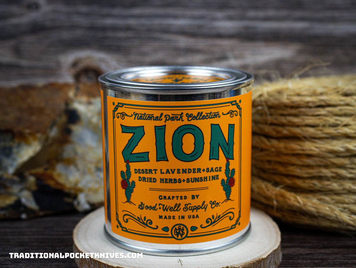 Good &amp; Well Supply Co. National Park Series Candle: Zion
