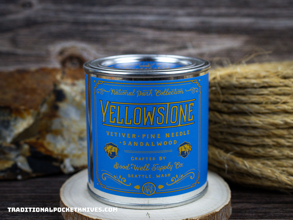 Good &amp; Well Supply Co. National Park Series Candle: Yellowstone