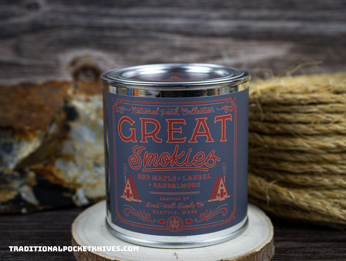Good &amp; Well Supply Co. National Park Series Candle: Great Smokies