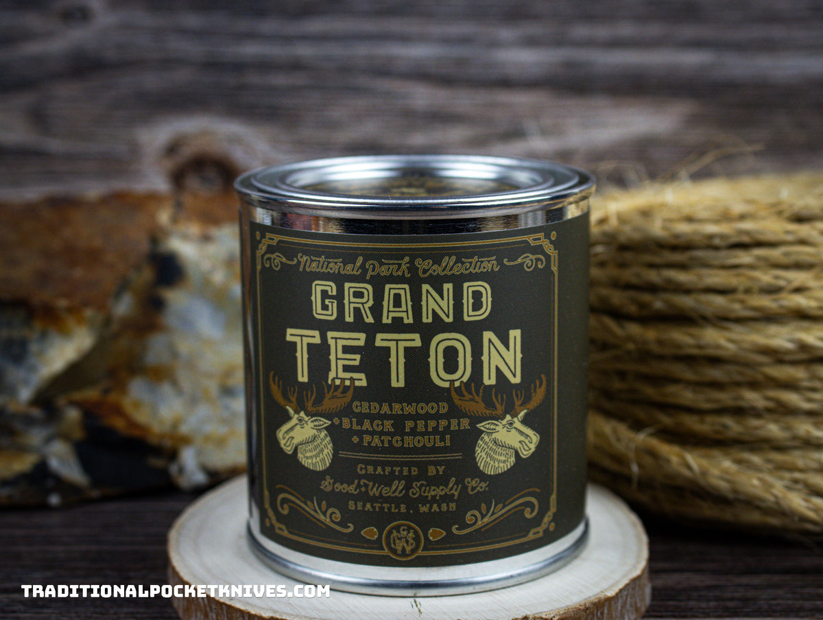 Good &amp; Well Supply Co. National Park Series Candle: Grand Tetons
