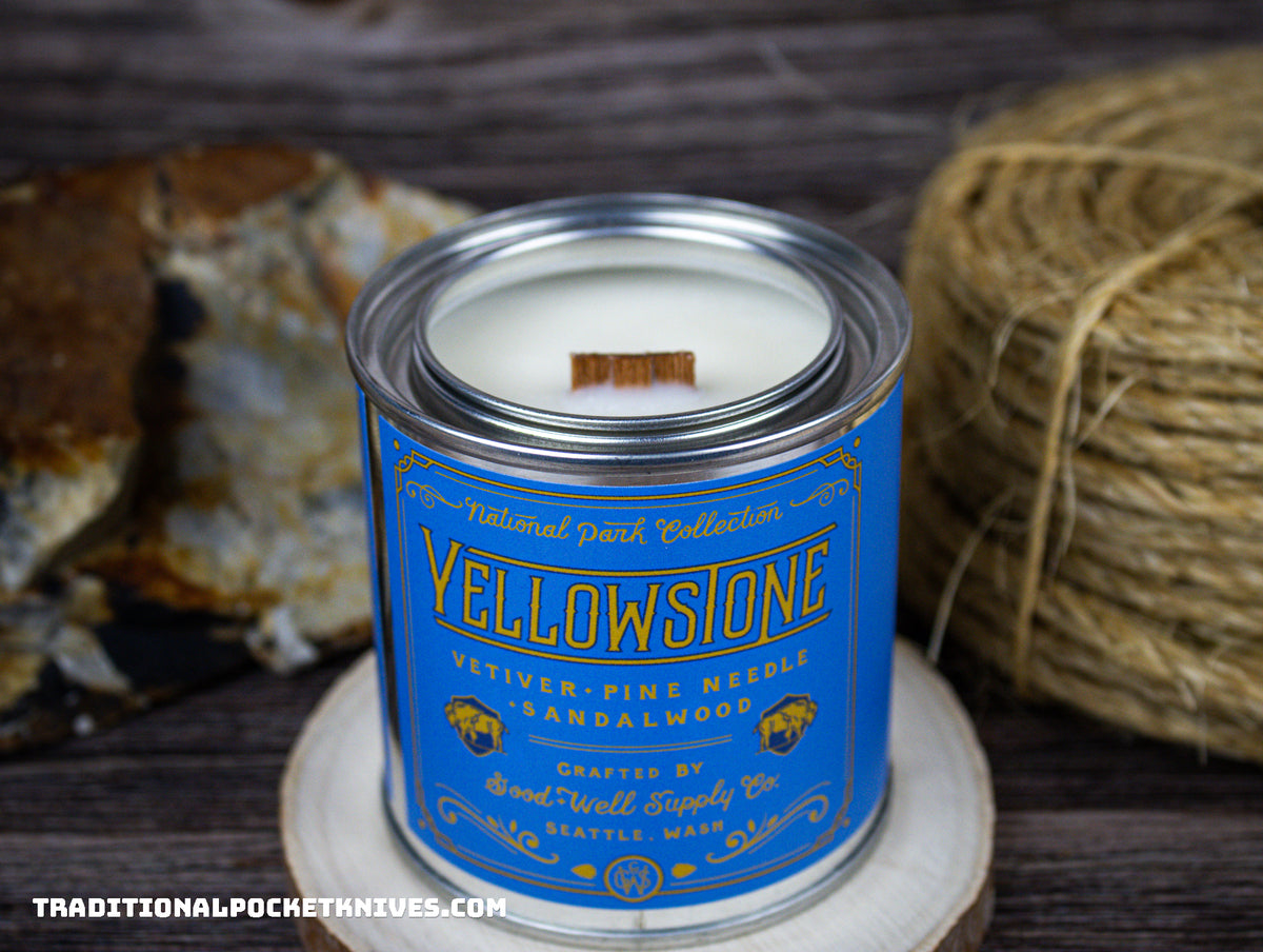 Good &amp; Well Supply Co. National Park Series Candle: Yellowstone