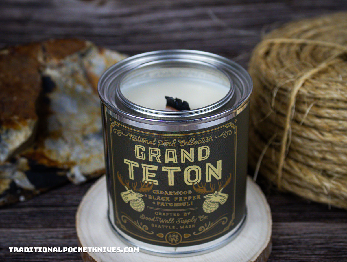 Good &amp; Well Supply Co. National Park Series Candle: Grand Tetons
