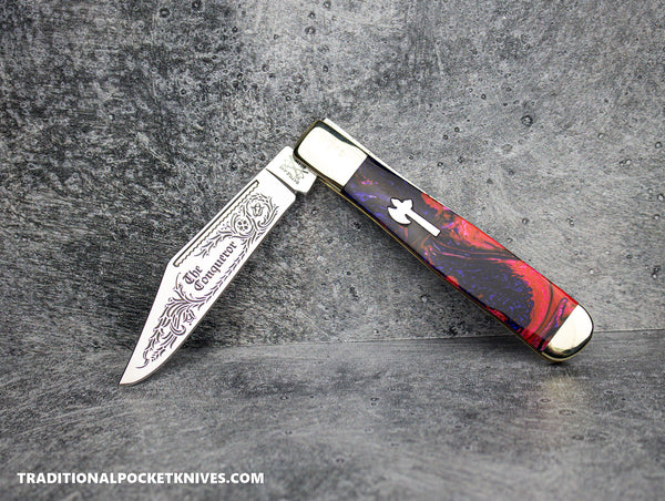 Cooper Cutlery Battle Axe Brand German Hunter Volcano Acrylic
