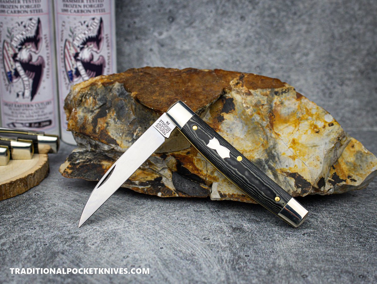 Great Eastern Cutlery #130124 Tidioute Cutlery Whip Black Maple Richlite