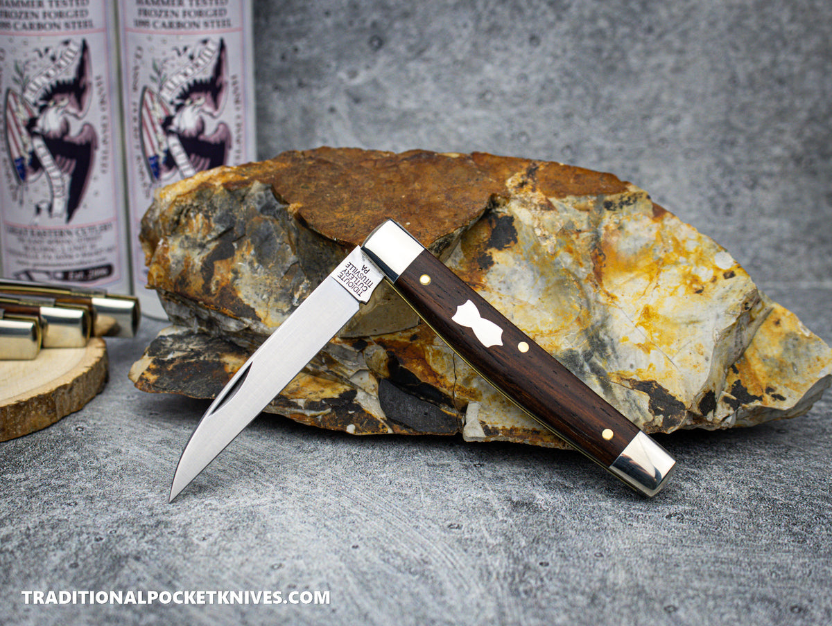 Great Eastern Cutlery #130124 Tidioute Cutlery Whip Cocobolo Wood