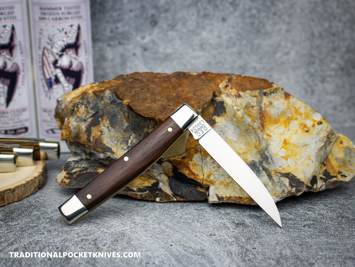 Great Eastern Cutlery #130124 Tidioute Cutlery Whip Cocobolo Wood
