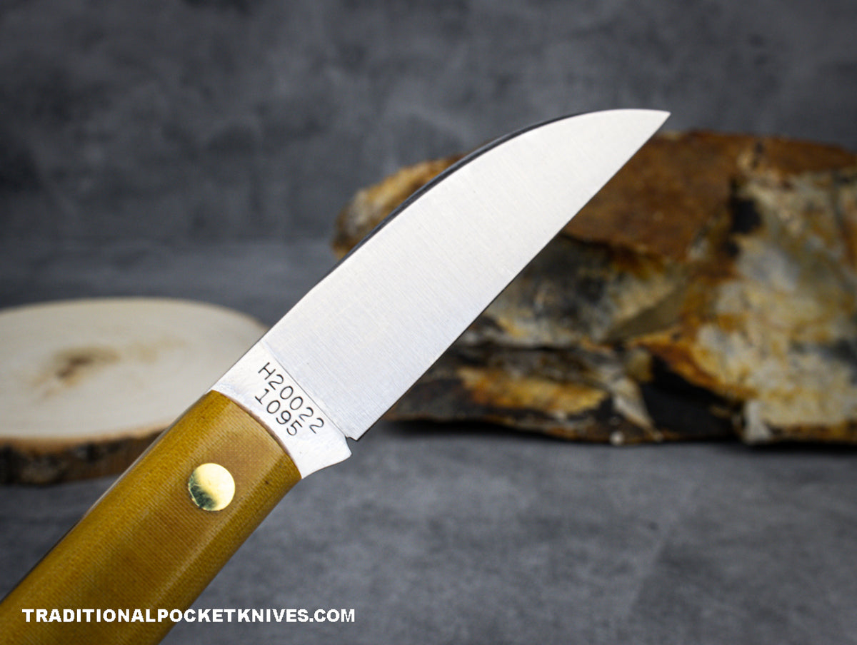 Great Eastern Cutlery #H20022 &quot;Practical Knives&quot; Paring Knife Beeswax Micarta Wharncliffe