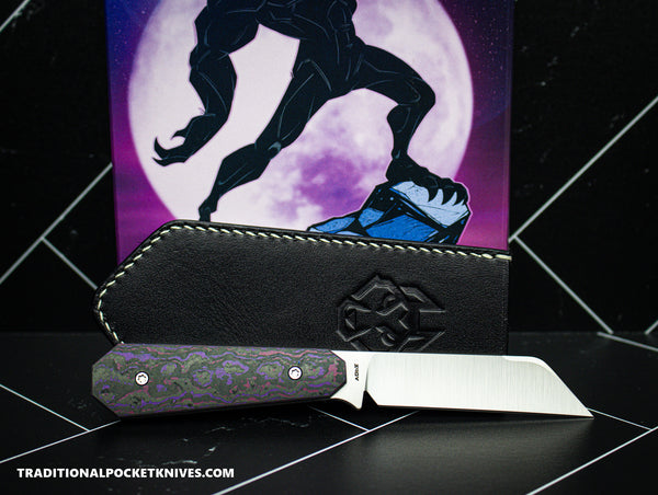 Jack Wolf Knives Midnight FIXedc Fat Carbon Purple Haze - C
