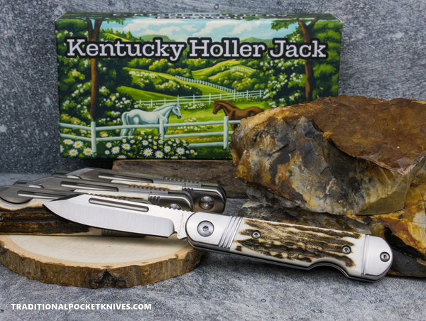 S:Pリトルナイト PSE LOCH-JP028リミットオーバーコレクション Kershaw Leek Fossil Mammoth Tusk Pocket Knife – Ivory Jacks