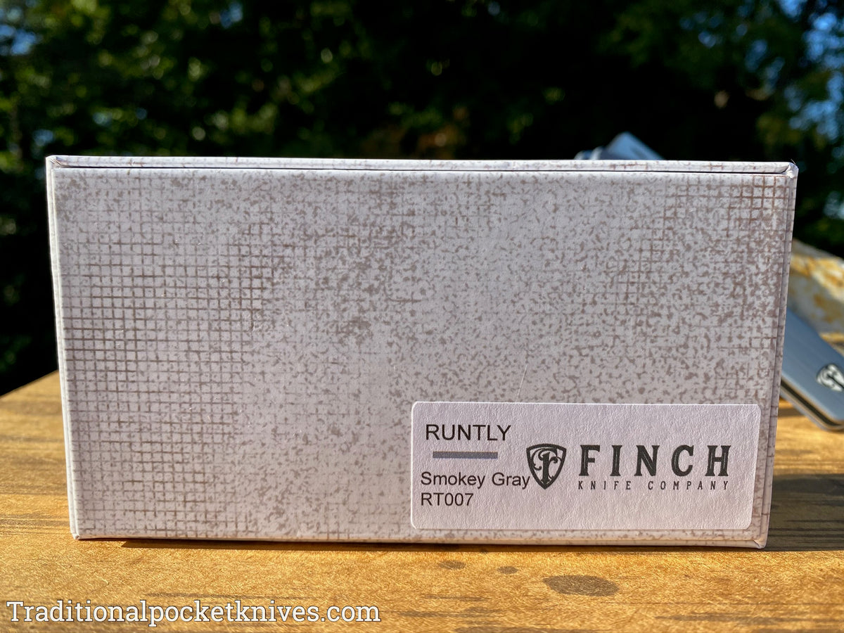 Finch Runtly G-10 Smokey Gray
