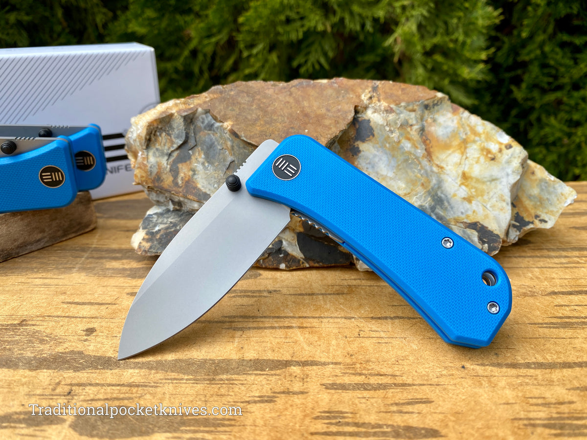 WE Knife Banter Blue G10 Stonewashed S35VN (2004A)