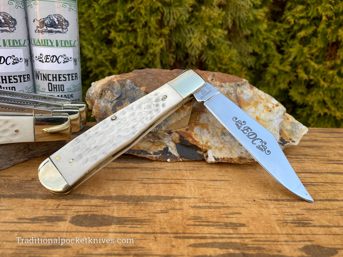 Cooper Cutlery Weed&amp;Co. German Hunter Jigged White Bone &quot;EDC&quot; (5100WB)