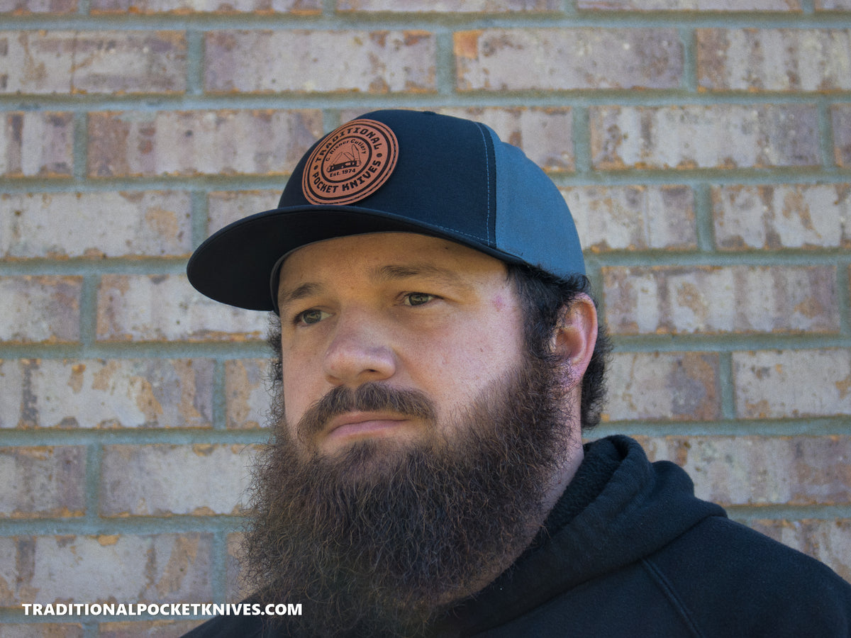 C. Risner Cutlery 5-Panel Twill Hat Black/Charcoal