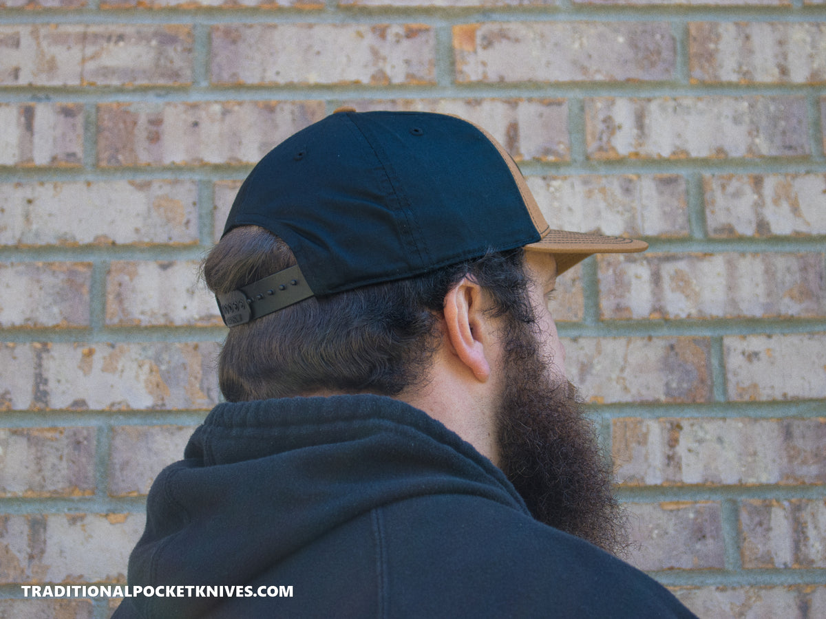 Indian Head Pocket Knives 5-Panel Twill Hat Caramel/Black