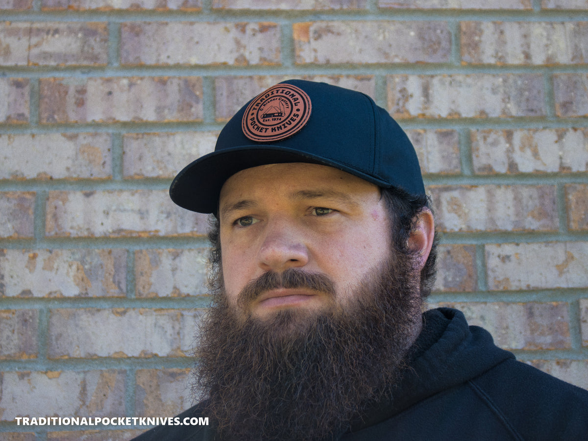 C. Risner Cutlery 5-Panel Twill Hat Black/Black