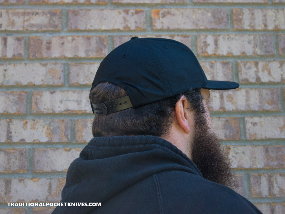 C. Risner Cutlery 5-Panel Twill Hat Black/Black