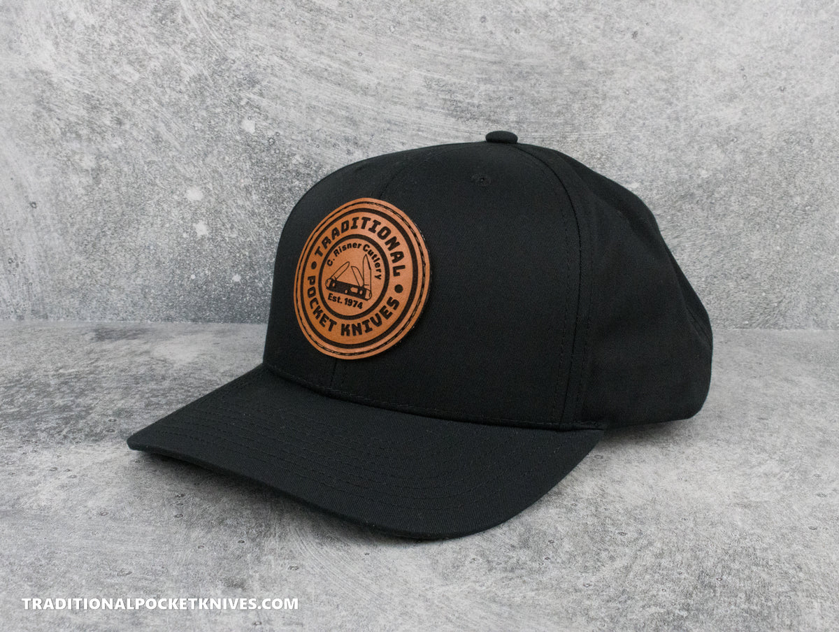 C. Risner Cutlery 5-Panel Twill Hat Black/Black