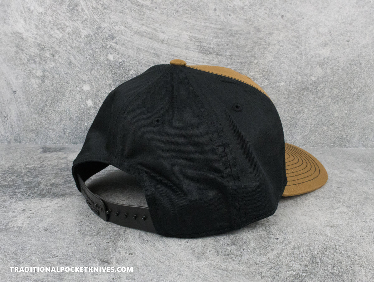 Indian Head Pocket Knives 5-Panel Twill Hat Caramel/Black
