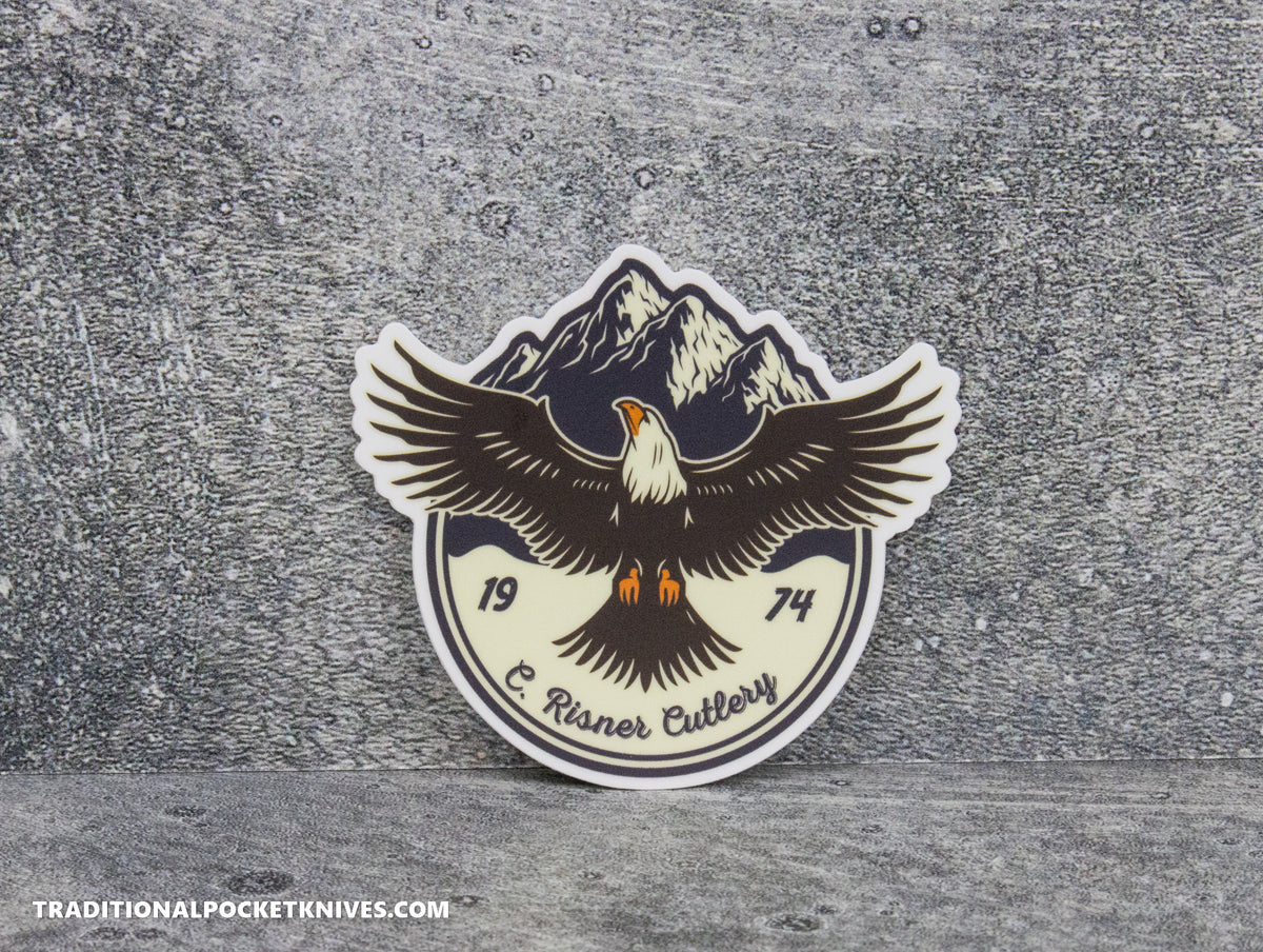 C. Risner Cutlery &quot;Soaring Eagle&quot; Sticker