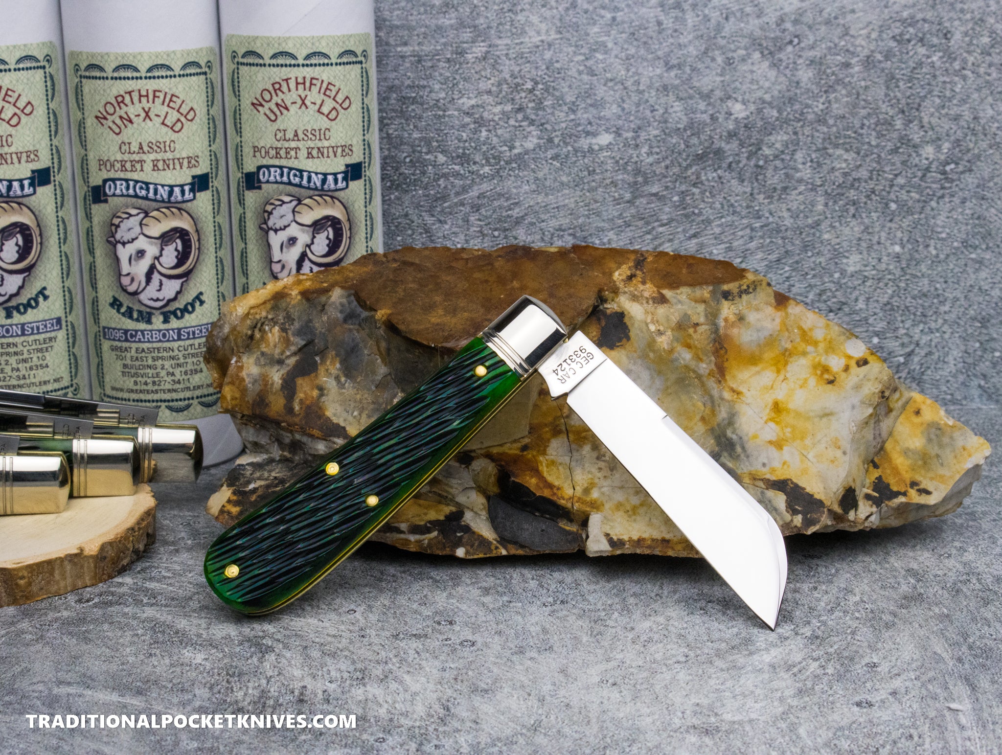 Great Eastern Cutlery #933124 Northfield UNXLD Ram Foot