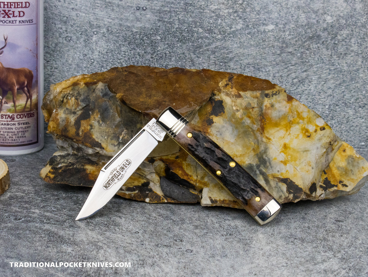 Great Eastern Cutlery #941125 Northfield UNXLD Liberty Sambar Stag #6