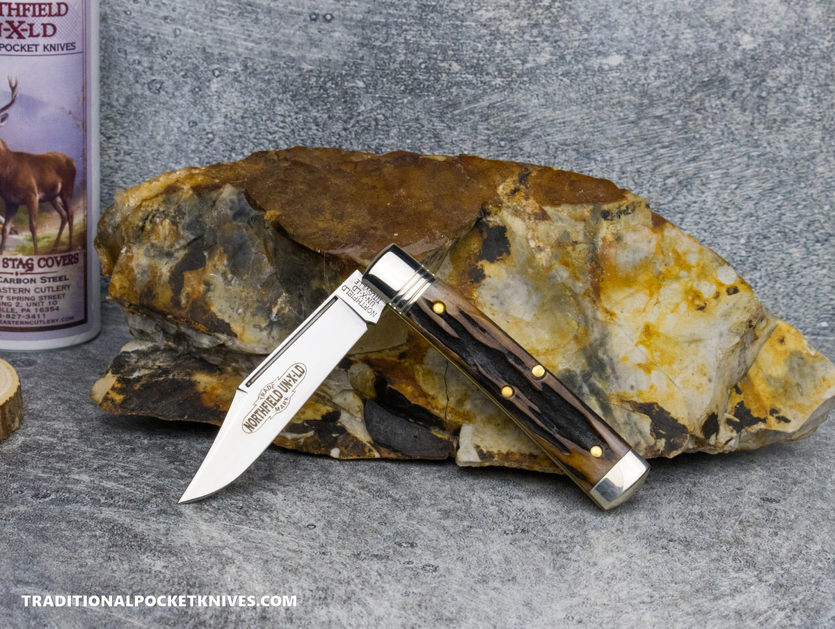 Great Eastern Cutlery #941125 Northfield UNXLD Liberty Sambar Stag #10