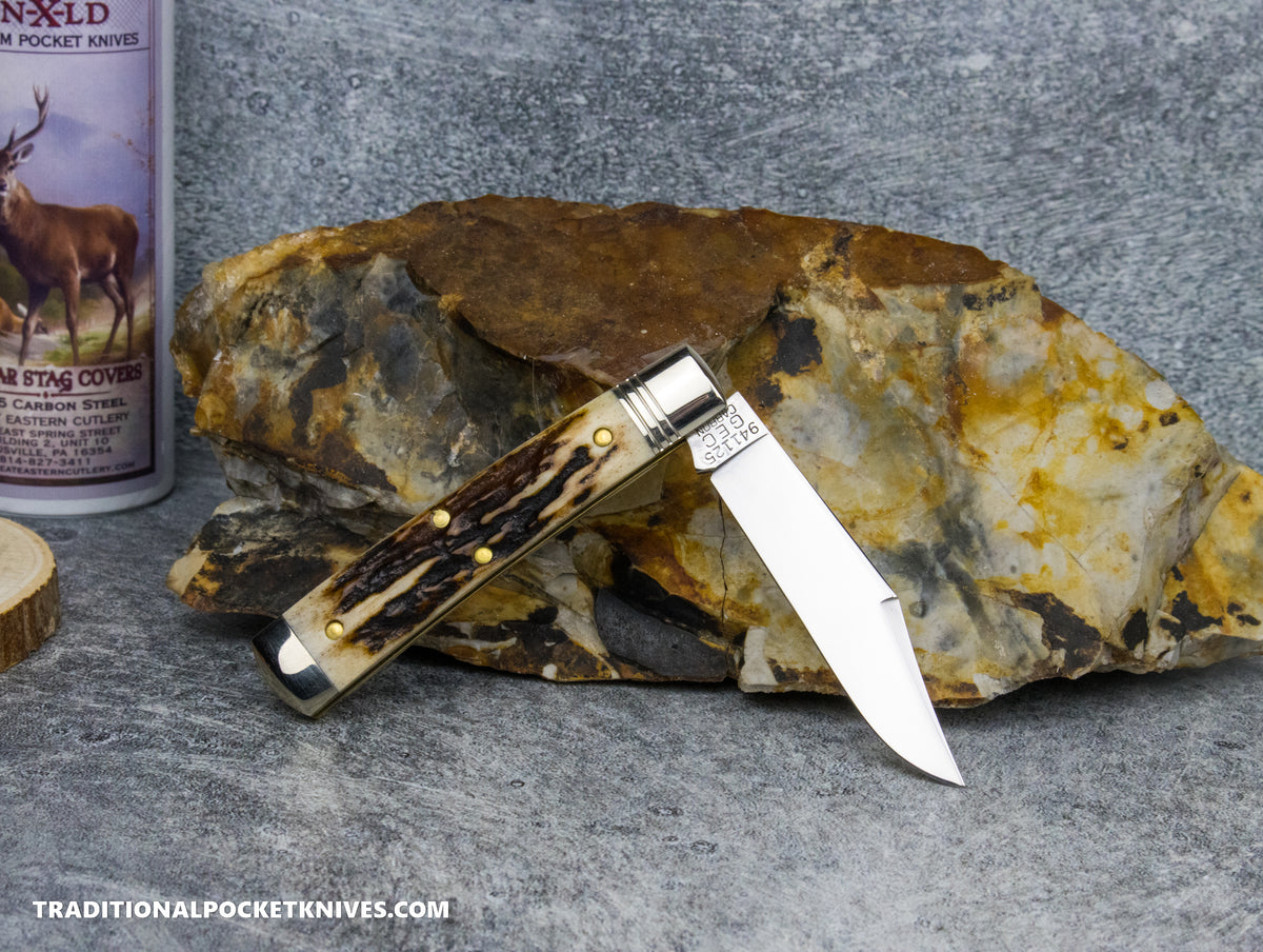 Great Eastern Cutlery #941125 Northfield UNXLD Liberty Sambar Stag #1