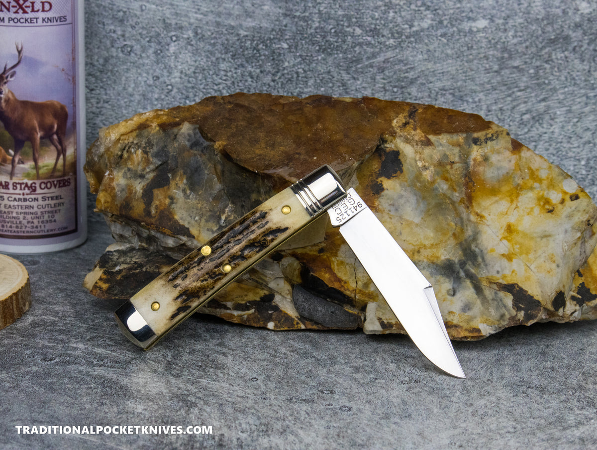 Great Eastern Cutlery #941125 Northfield UNXLD Liberty Sambar Stag #2