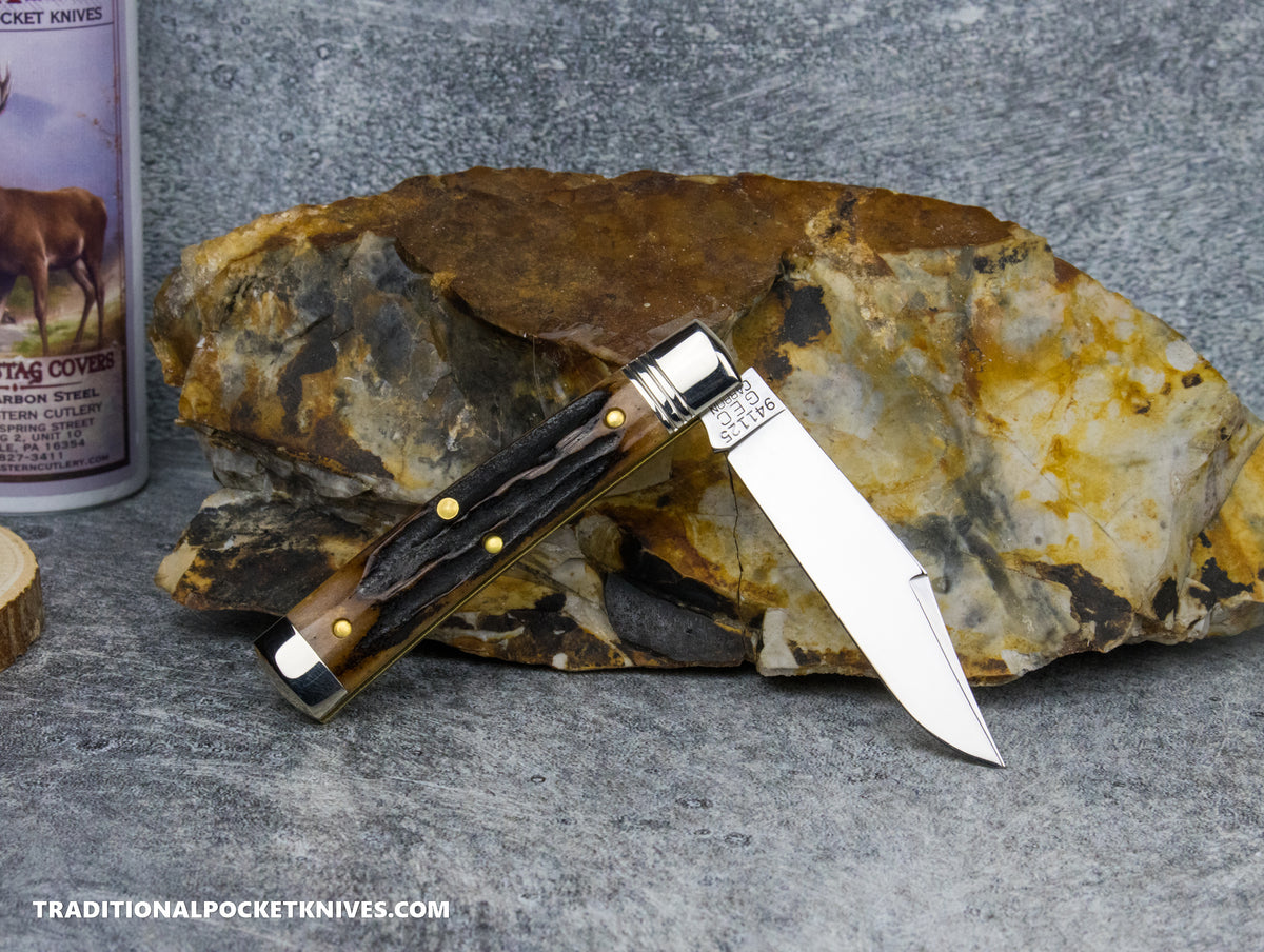 Great Eastern Cutlery #941125 Northfield UNXLD Liberty Sambar Stag #6