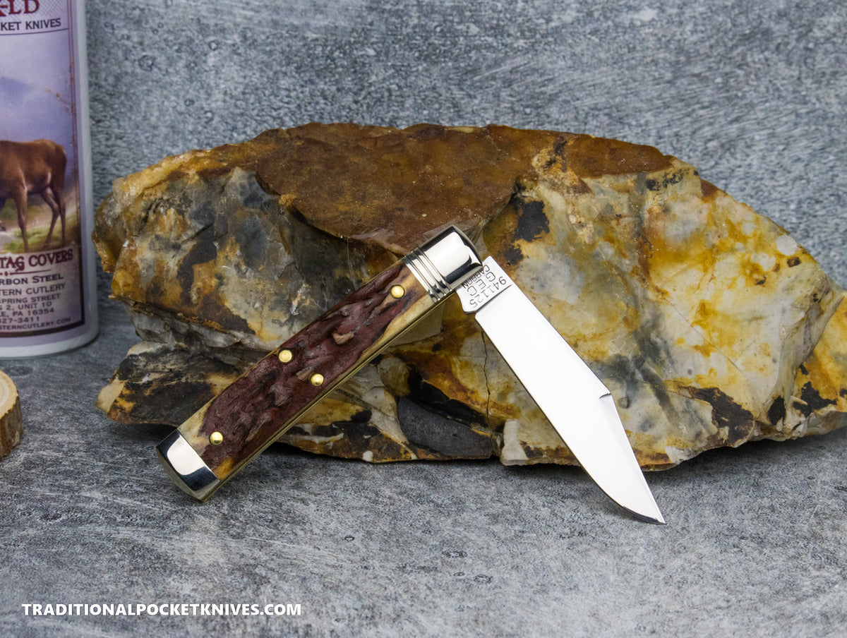 Great Eastern Cutlery #941125 Northfield UNXLD Liberty Sambar Stag #7