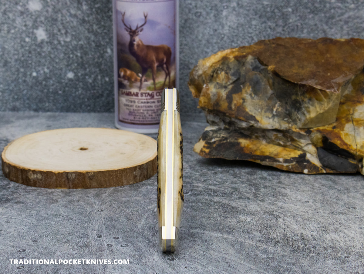 Great Eastern Cutlery #941125 Northfield UNXLD Liberty Sambar Stag #9