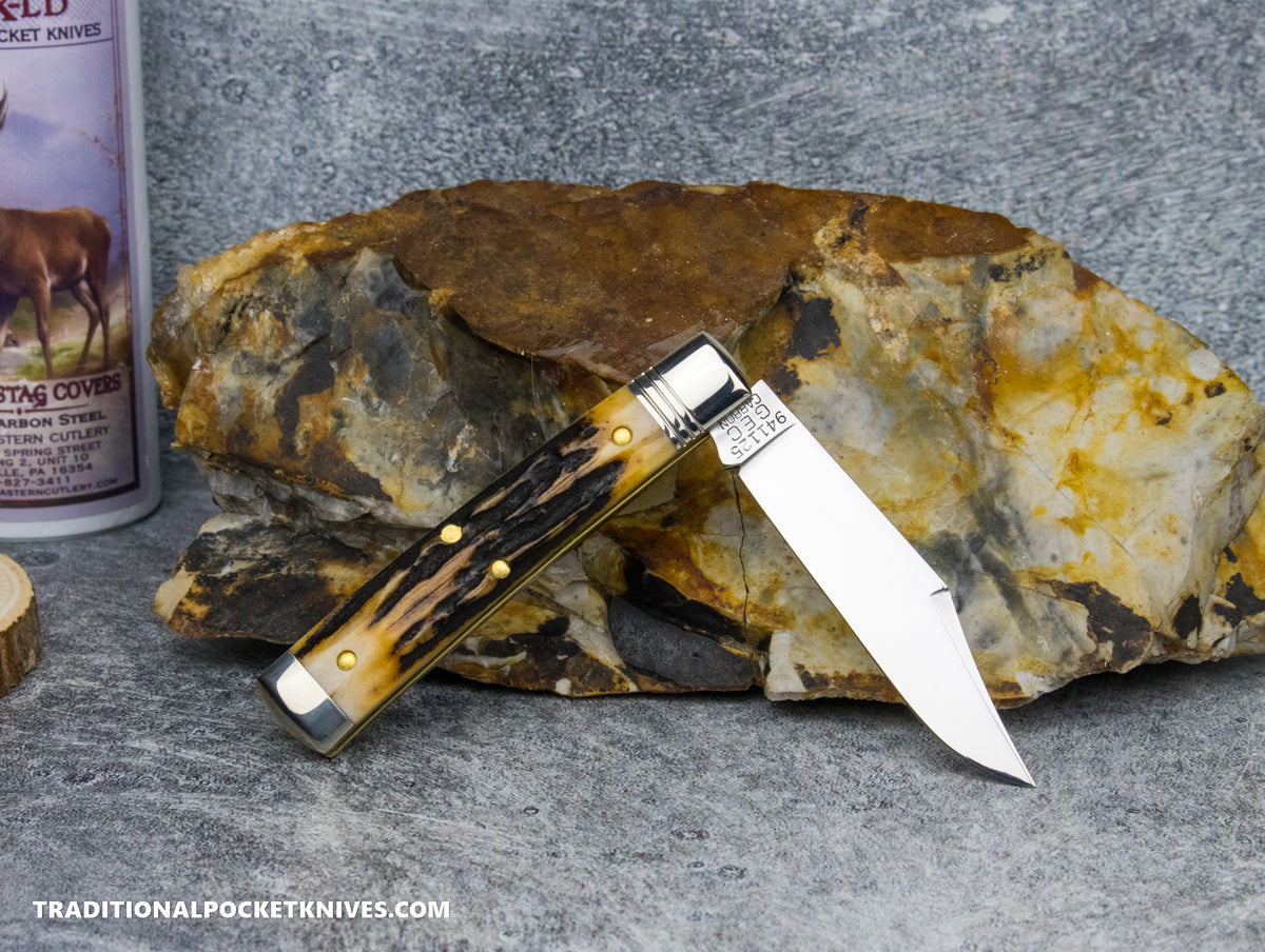 Great Eastern Cutlery #941125 Northfield UNXLD Liberty Sambar Stag #10