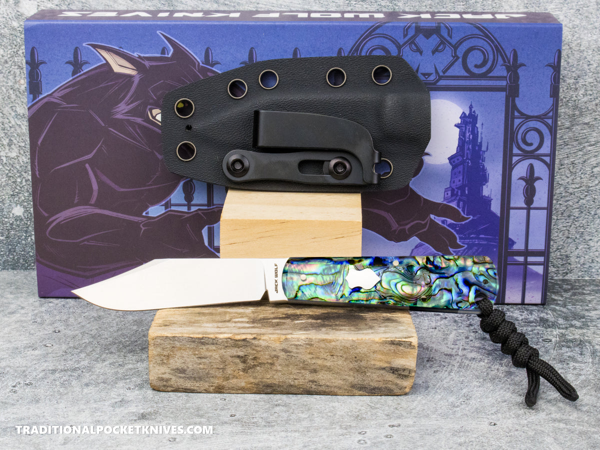 Jack Wolf Knives Gateway FIXedc Abalone