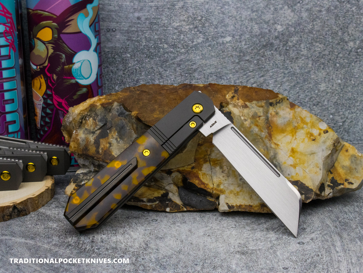 Jack Wolf Knives After Hours Jack Kirnite Tortoise Shell Hand Satin