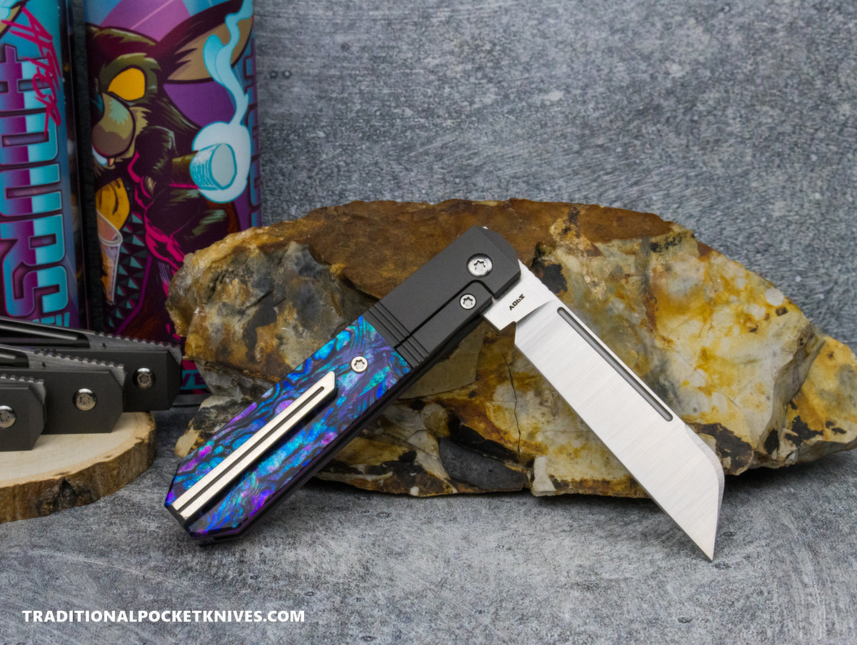 Jack Wolf Knives After Hours Jack Purple Abalone