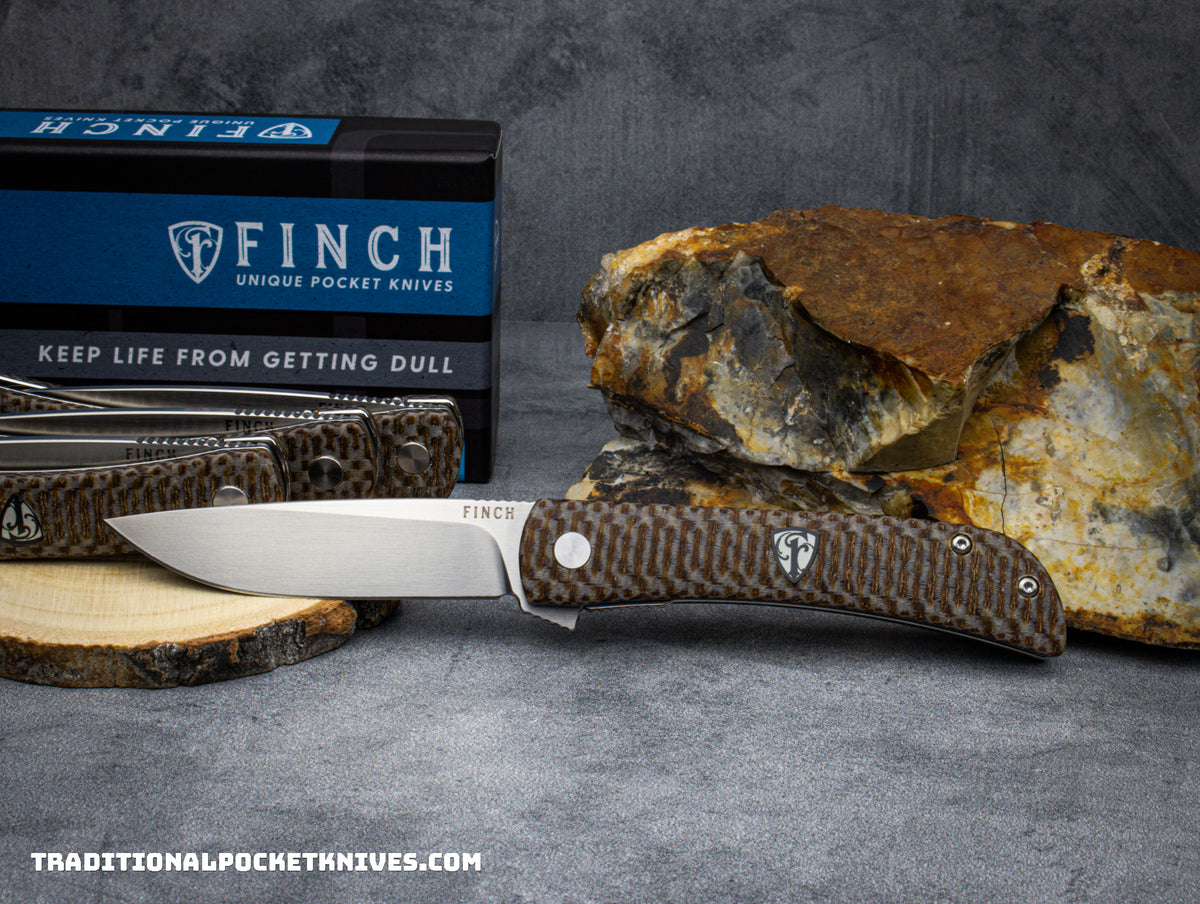 Finch Chernobyl Ant Two Tone Brown Micarta
