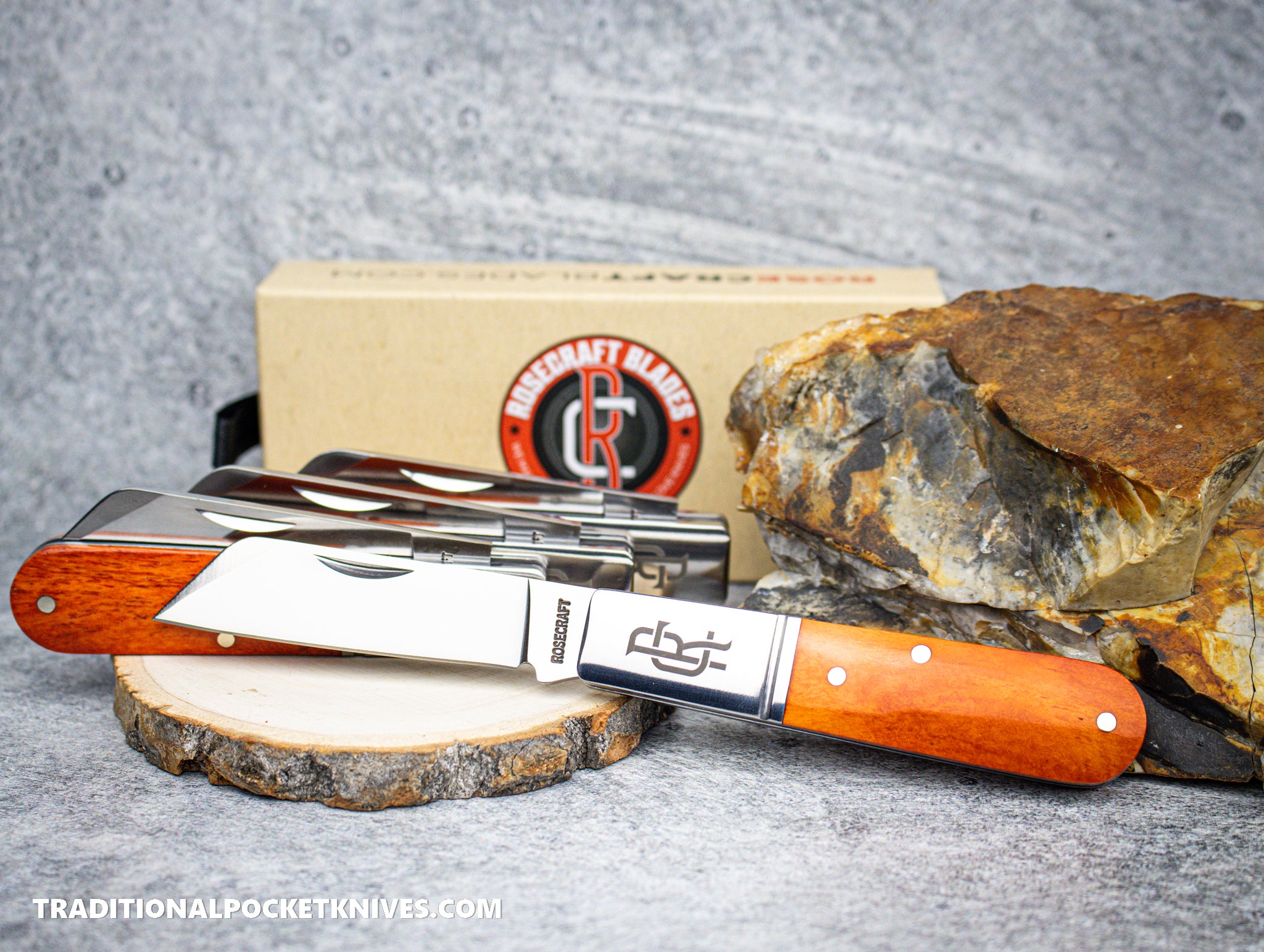 RoseCraft Blades Beaver Creek Barlow (RCT006) - C. Risner Cutlery LLC