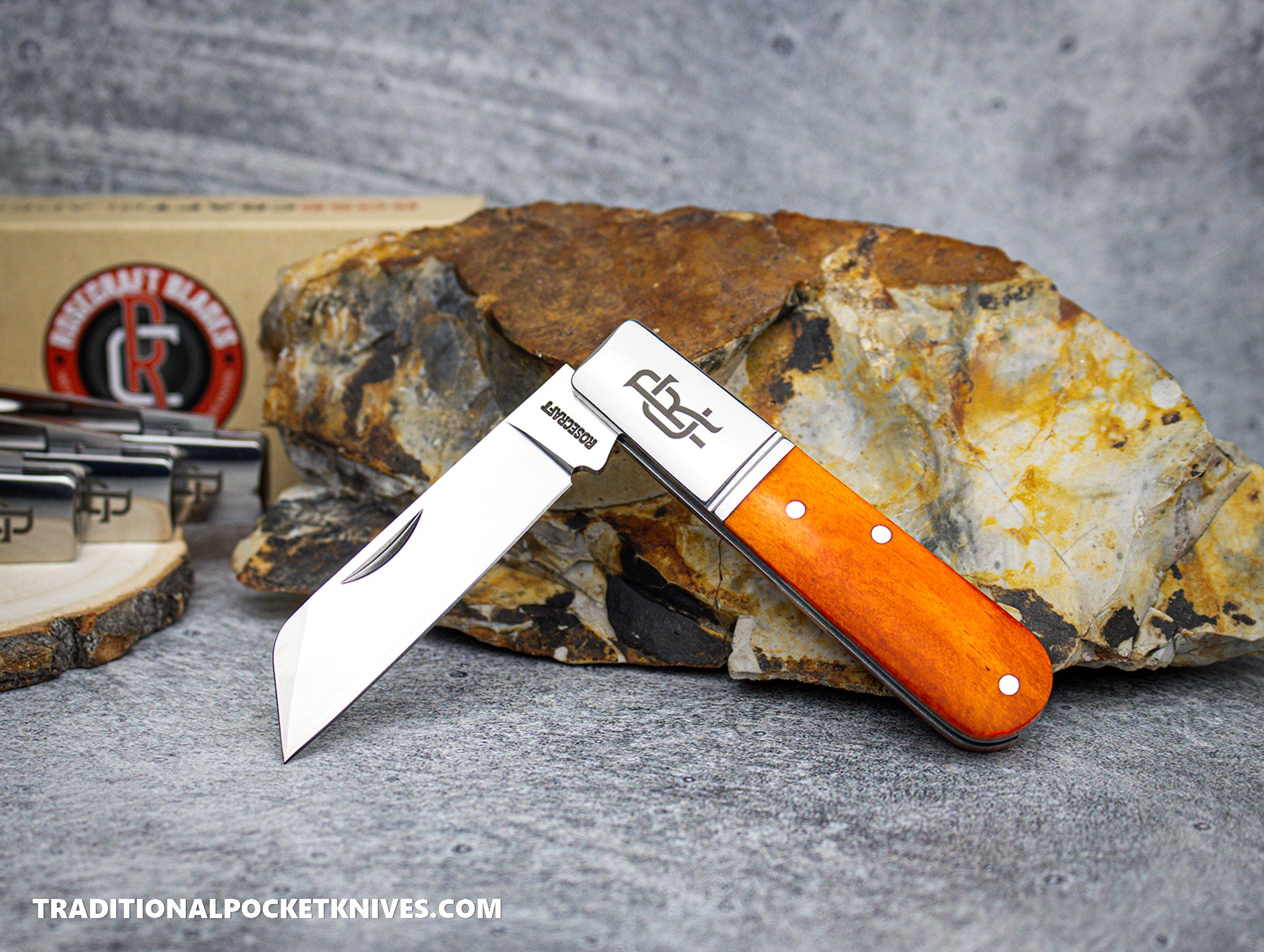 RoseCraft Blades Beaver Creek Barlow (RCT006) - C. Risner Cutlery LLC