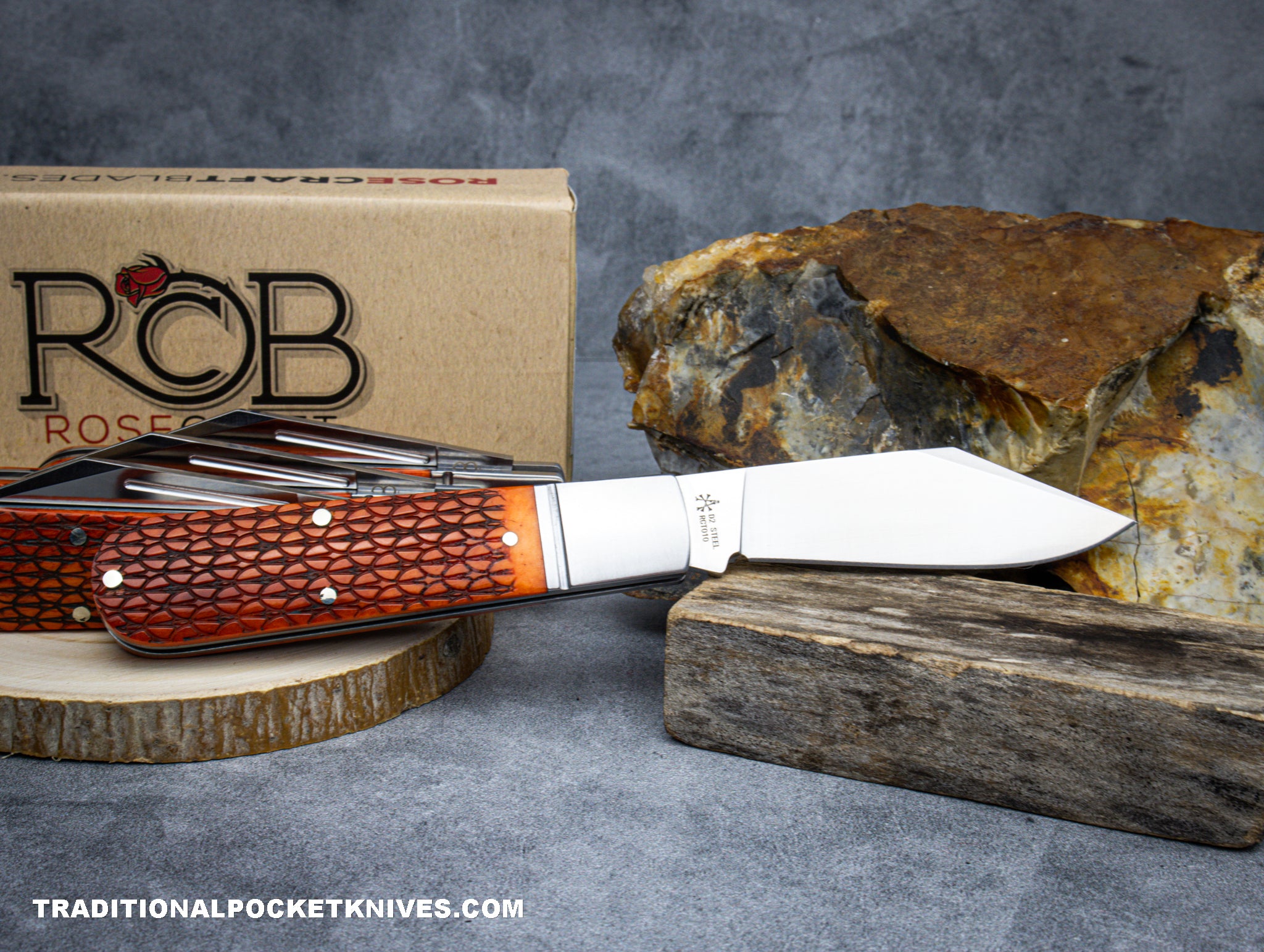 RoseCraft Blades Loosahatchie Jack (RCT010) - C. Risner Cutlery LLC