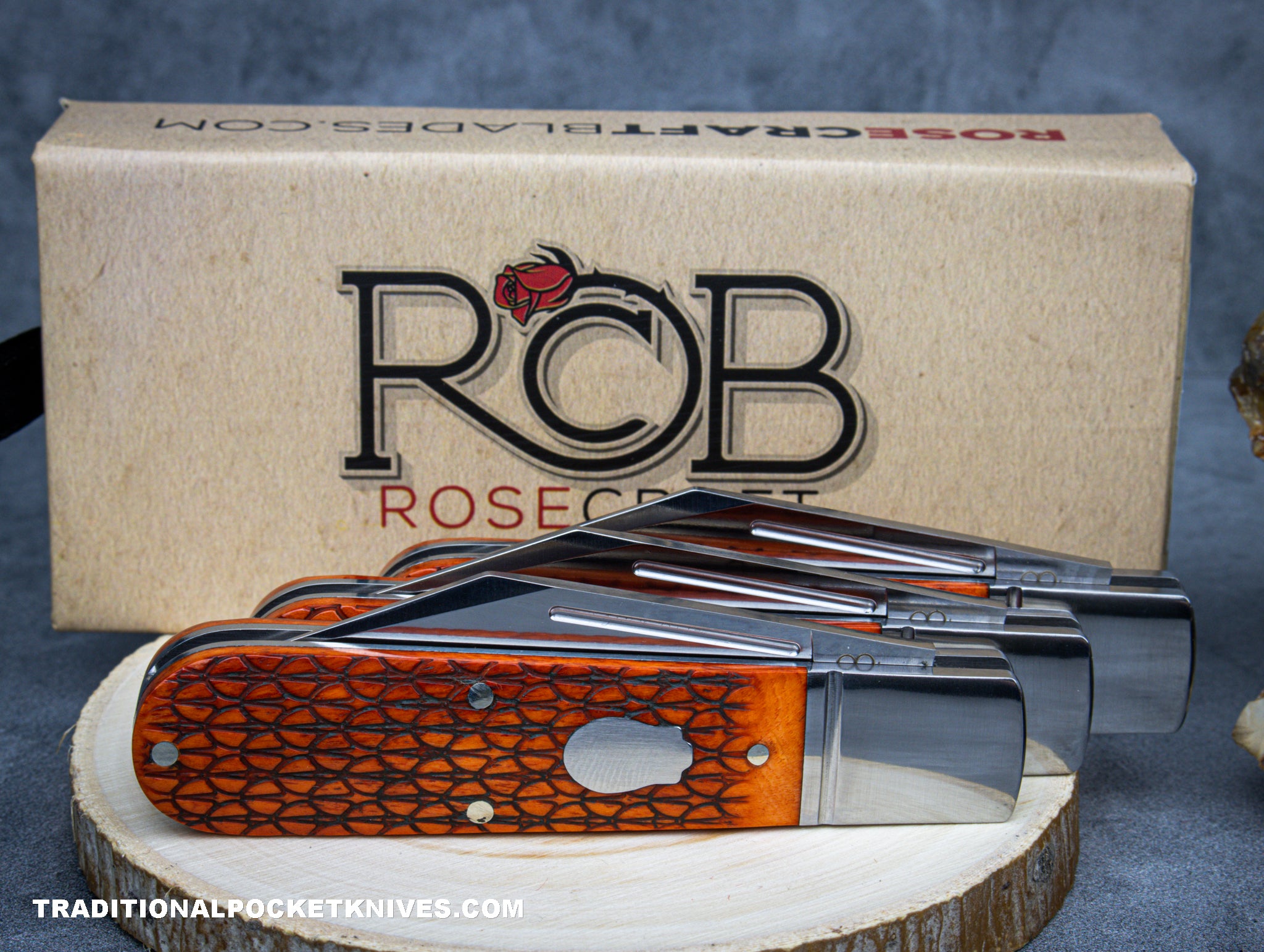 RoseCraft Blades Loosahatchie Jack (RCT010) - C. Risner Cutlery LLC