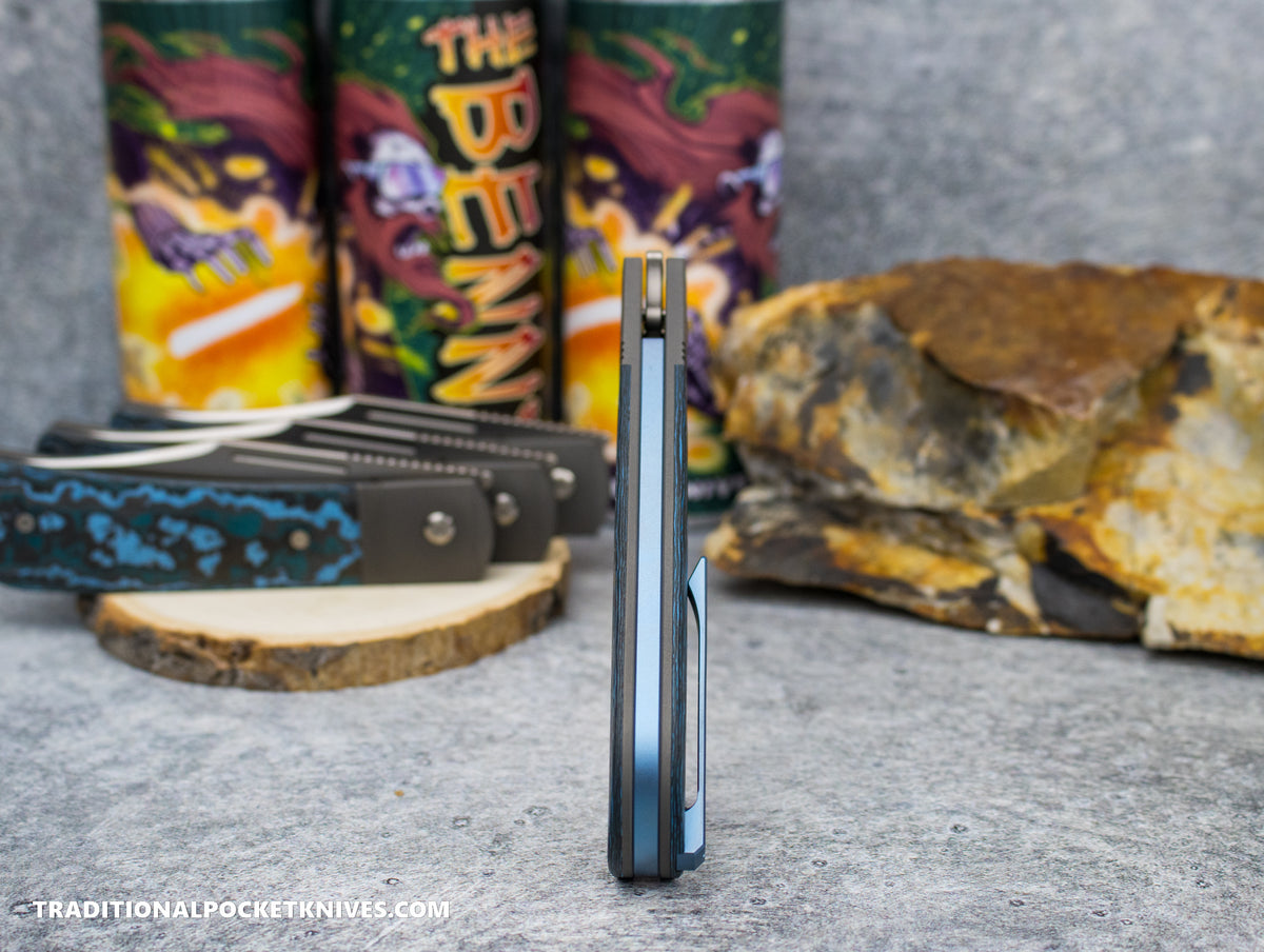 Jack Wolf Knives The Benny Fat Carbon Arctic Storm