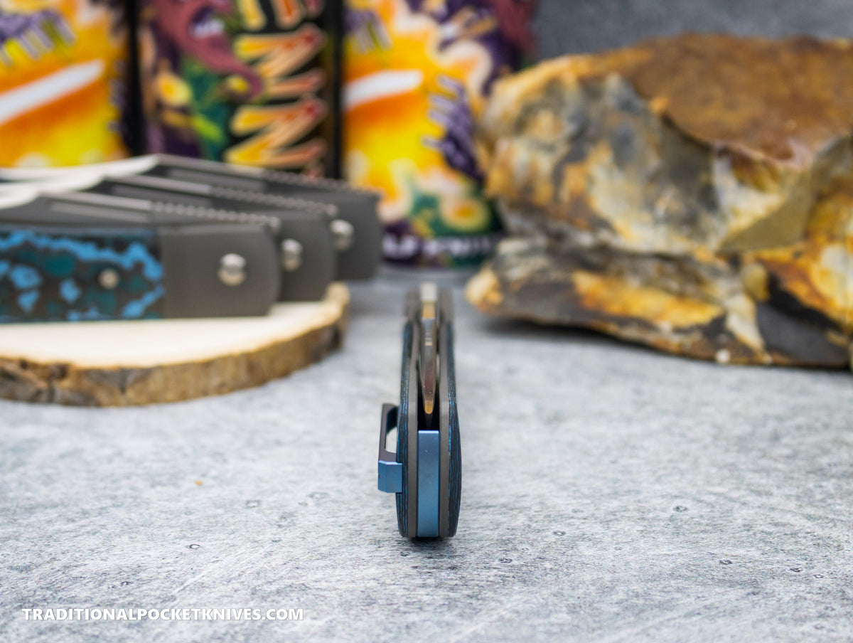 Jack Wolf Knives The Benny Fat Carbon Arctic Storm