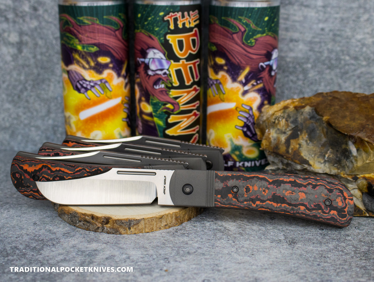 Jack Wolf Knives The Benny Fat Carbon Mars Valley