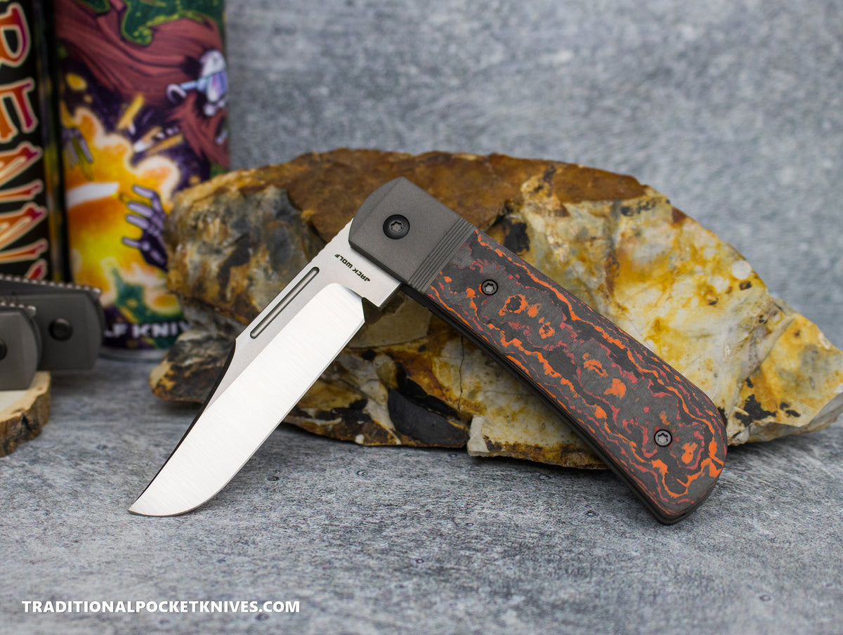Jack Wolf Knives The Benny Fat Carbon Mars Valley