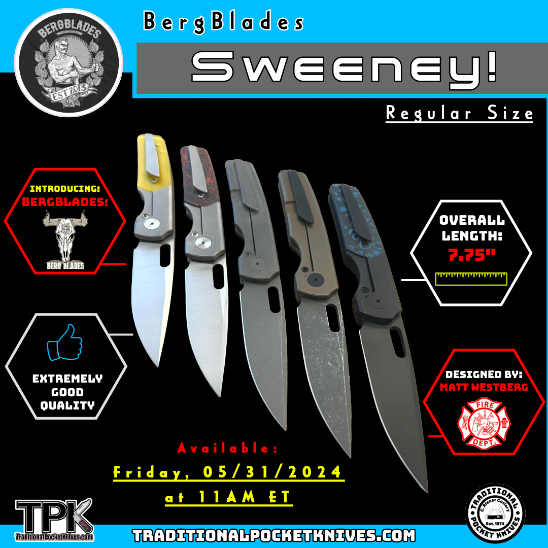 BergBlades Sweeney Ultem