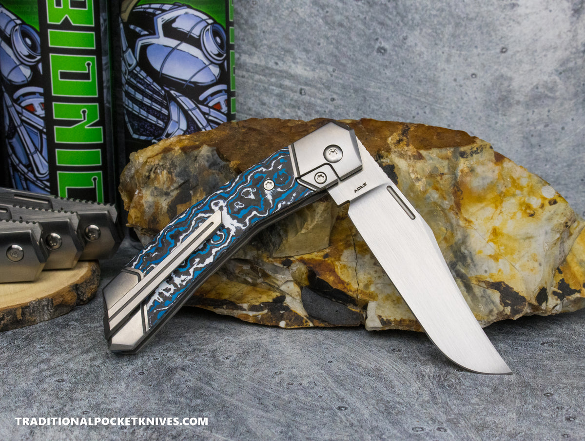 Jack Wolf Knives Bionic Jack Fat Carbon Frost Hand Satin