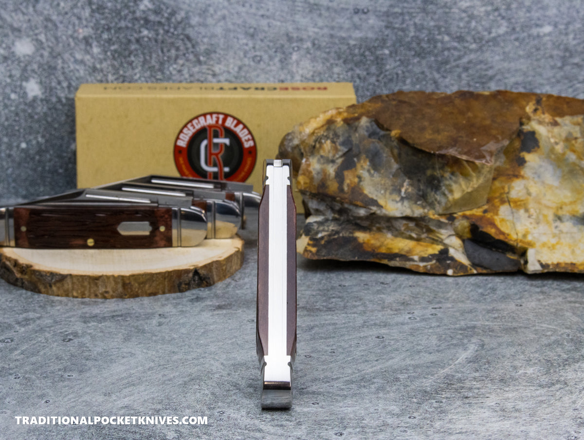 RoseCraft Blades Birchfield Camp Jack Brown Jigged Bone (RCT034-BJB)