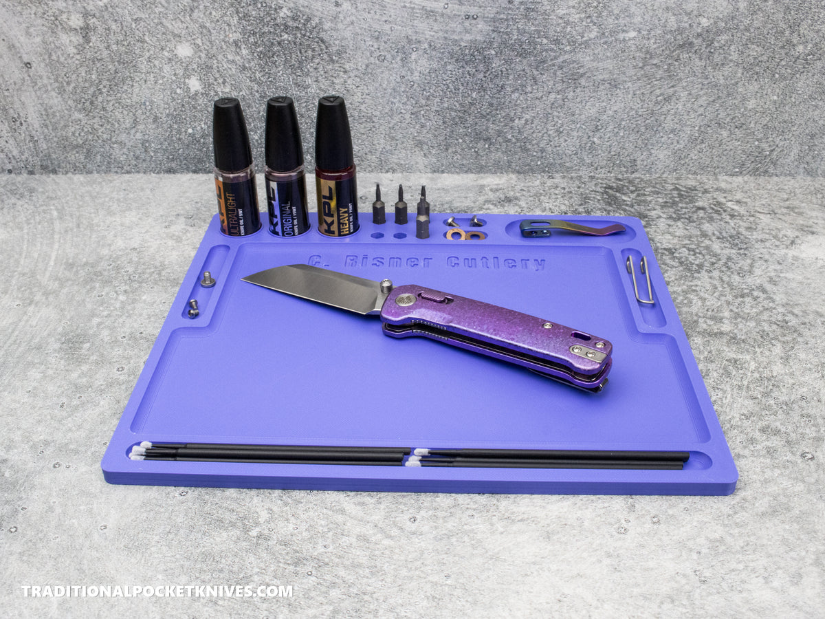 C. Risner Cutlery Knife Breakdown Tray Purple V2