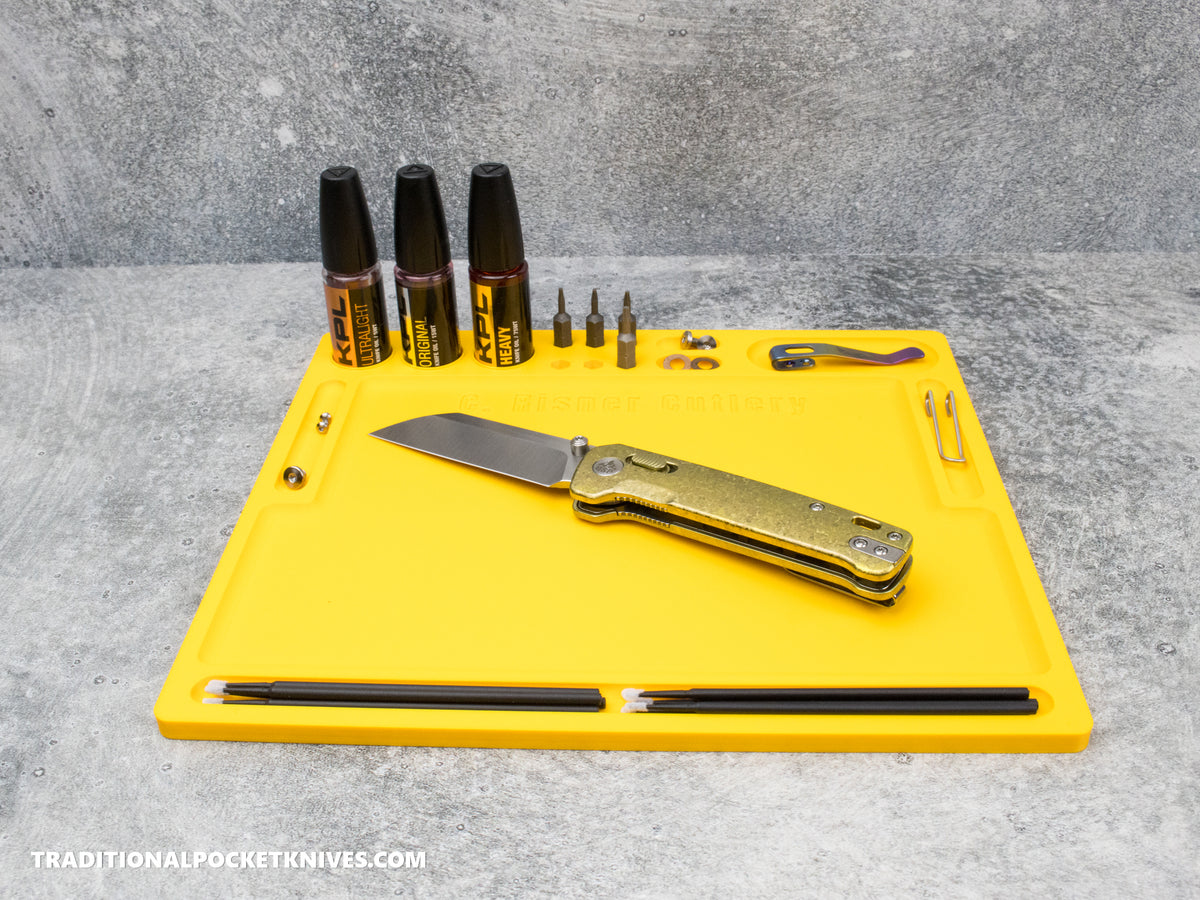 C. Risner Cutlery Knife Breakdown Tray Yellow V2