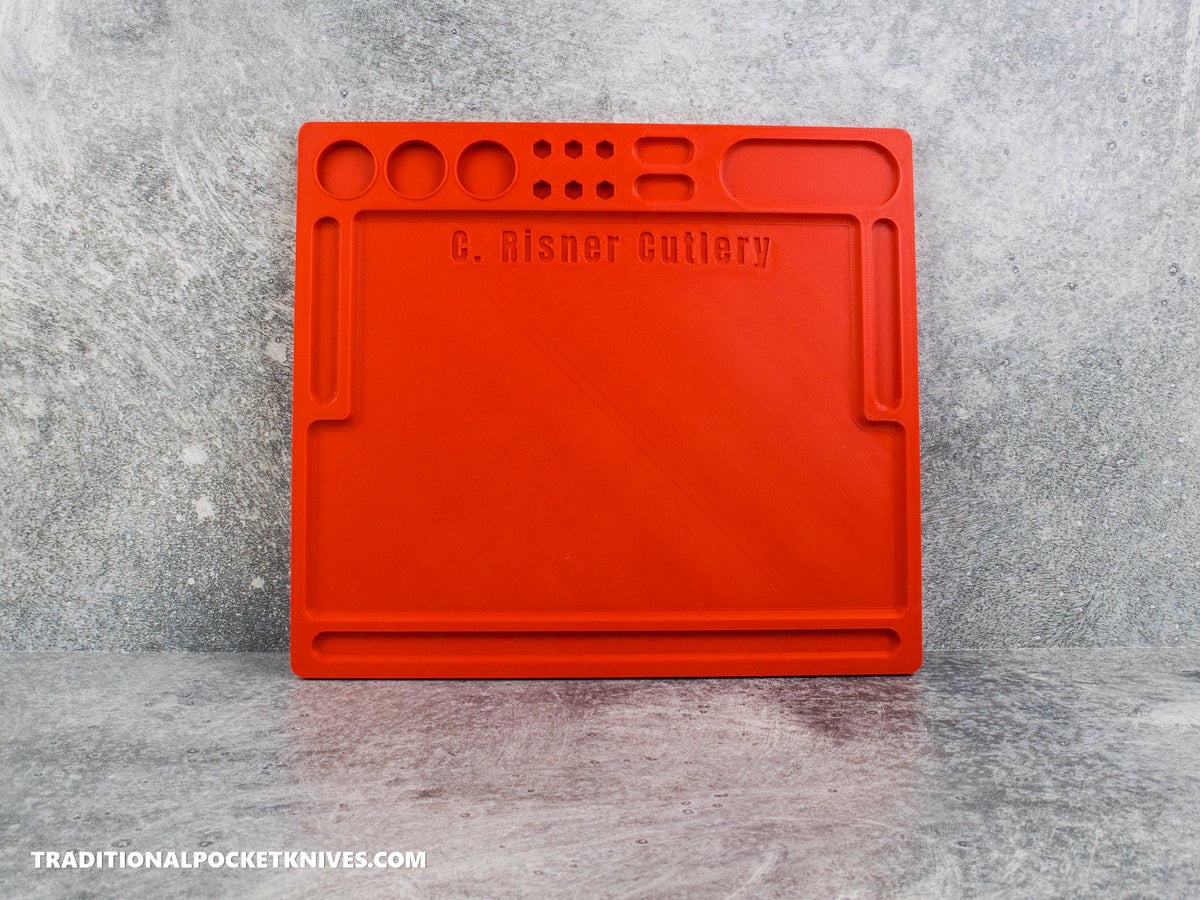 C. Risner Cutlery Knife Breakdown Tray Red V2